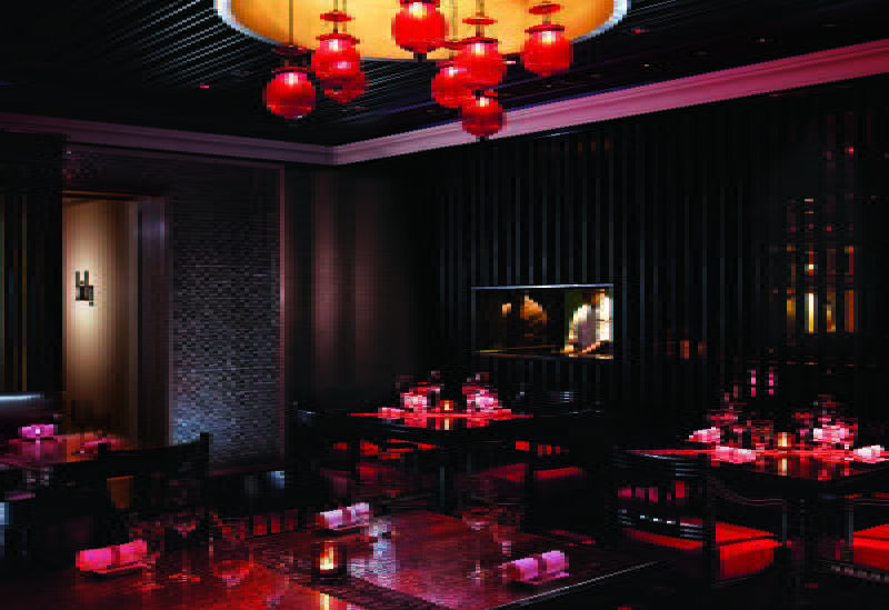 Courtyard By Marriott Hyderabad Hotel Bagian luar foto The interior of the restaurant